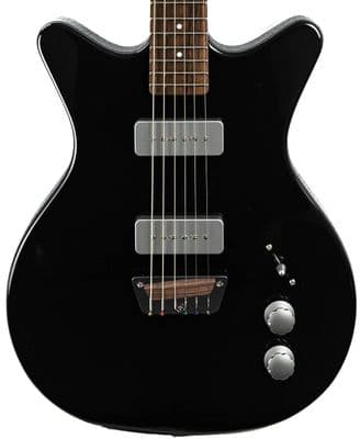Danelectro Dan O. Mano Black P90 Guitar - Small Imperfection