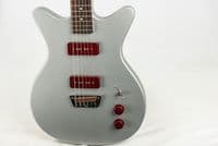 Danelectro Dan O. Mano Silver P90 Guitar