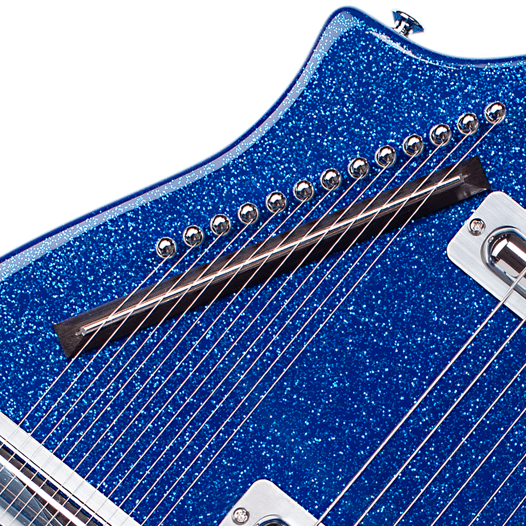 DANELECTRO LARGE SITAR - BLUE METALFLAKE