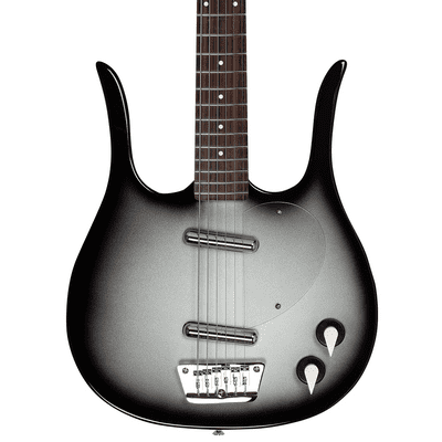 DANELECTRO LONGHORN BARITONE GUITAR - BLACK BURST