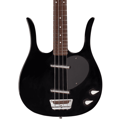DANELECTRO LONGHORN BASS GUITAR - BLACK