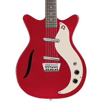 DANELECTRO VINTAGE 12-STRING GUITAR - RED METALLIC