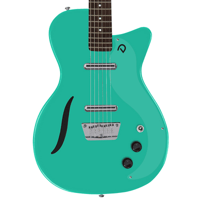 DANELECTRO VINTAGE BARITONE GUITAR - DARK AQUA