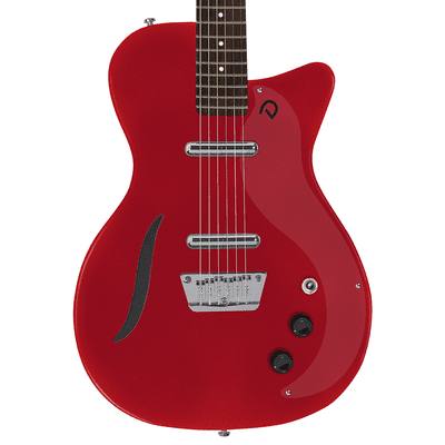 DANELECTRO VINTAGE BARITONE GUITAR - RED METALLIC