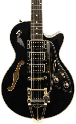 Deposit on - Duesenberg Starplayer TV Custom Black, with Case - Balance via finance £ 2245