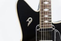 Duesenberg Paloma Black Electric Guitar, with Gigbag