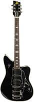Duesenberg Paloma Black Electric Guitar, with Gigbag