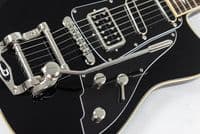 Duesenberg Paloma Black Electric Guitar, with Gigbag