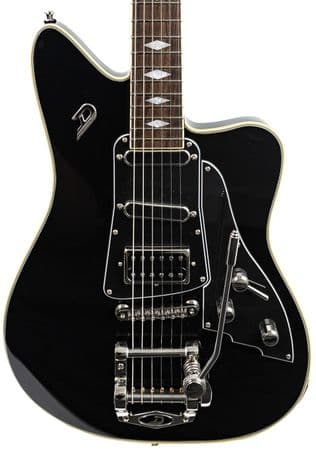 Duesenberg Paloma Black Electric Guitar, with Gigbag
