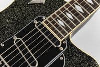Duesenberg Paloma Black Sparkle, with Gigbag