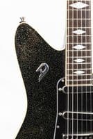 Duesenberg Paloma Black Sparkle, with Gigbag