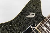 Duesenberg Paloma Black Sparkle, with Gigbag