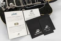 Duesenberg Paloma Black Sparkle, with Gigbag