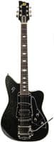 Duesenberg Paloma Black Sparkle, with Gigbag