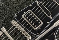Duesenberg Paloma Black Sparkle, with Gigbag