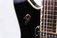 Duesenberg Paloma Custom Black and Gold Guitar, inc Case