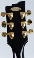 Duesenberg Paloma Custom Black and Gold Guitar, inc Case