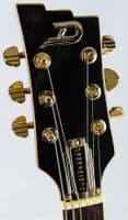 Duesenberg Paloma Custom Black and Gold Guitar, inc Case