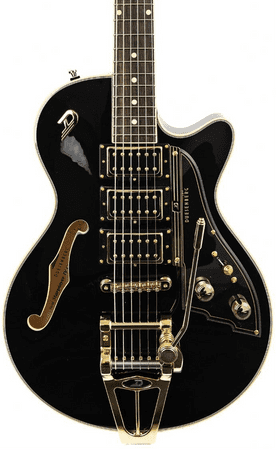 Duesenberg Starplayer TV Custom Black, with Case