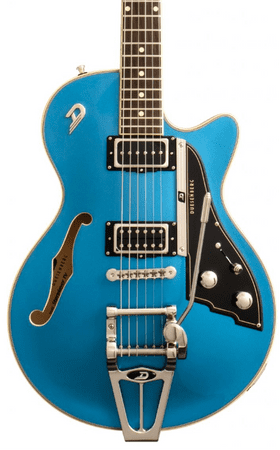 Duesenberg Starplayer TV Duo-Tone Catalina Blue DTV-DT-CTB  & White