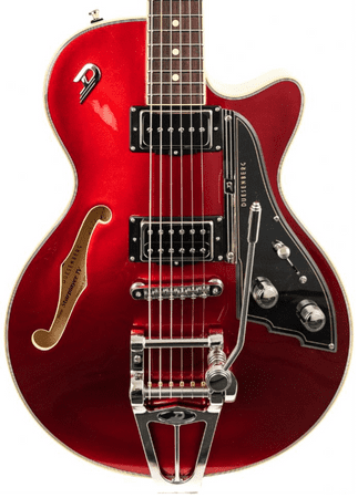 Duesenberg Starplayer TV Duo Tone Catalina Red and White  (Tiny Mark)