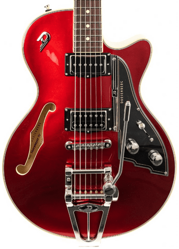 Duesenberg Starplayer TV Duo Tone Catalina Red and White  (Tiny Mark)