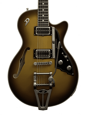 Duesenberg Starplayer TV, Gold Burst, incl. Case