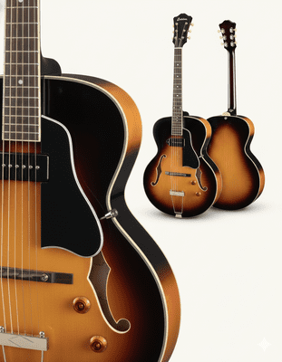 Eastman AR405 P90/TV Sunburst, with Gigbag