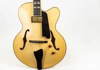 Eastman AR580CE Blonde Archtop Guitar with Case