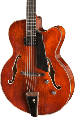 Eastman AR880CE John Pisano Series, Classic Finish with Case