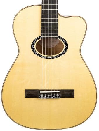 Eastman Cabaret-JB Nylon Strung Electro Hybrid Guitar with Case