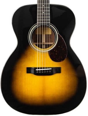 Eastman E10OM TC Thermo-Cure Guitar in Sunburst, with Case