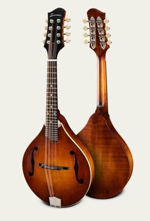Eastman MD305 A-WN-AB Wideneck Adirondack Amberburst, inc Gigbag