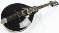 Eastman MD404-BK Mandolin, Black, With Case