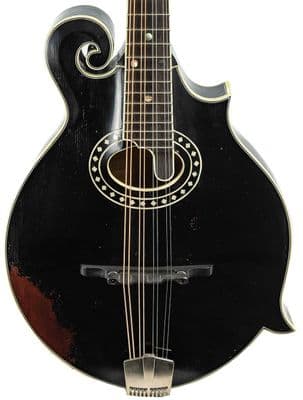 Eastman MD814/v Black Mandolin with Case