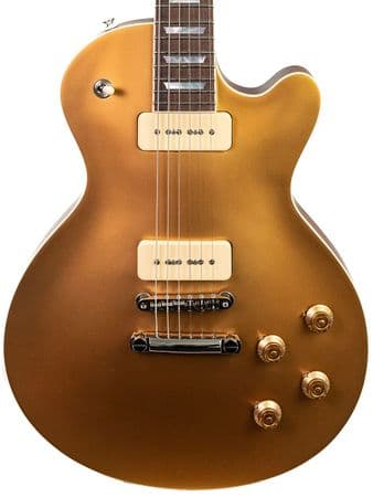Eastman SB56 Vintage Satin Gold Guitar with Gigbag