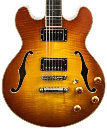 Eastman T184MX GB Goldburst W/ Lollar Pickups, Pre Owned