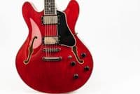 Eastman T386 Red guitar and Case