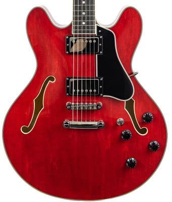 Eastman T386 Red guitar and Case