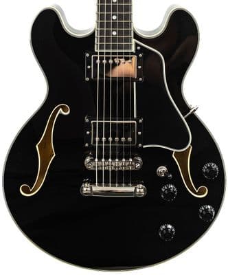 Eastman T484 Black Guitar inc Case