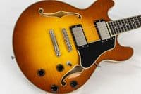 Eastman T484 guitar in Goldburst, with Case