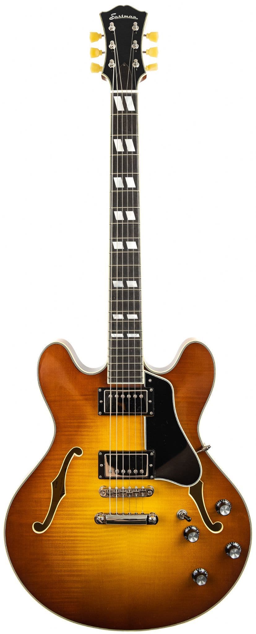 Eastman T486 GB Goldburst Guitar with Case