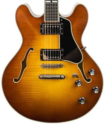 Eastman T486 GB Goldburst Guitar with Case