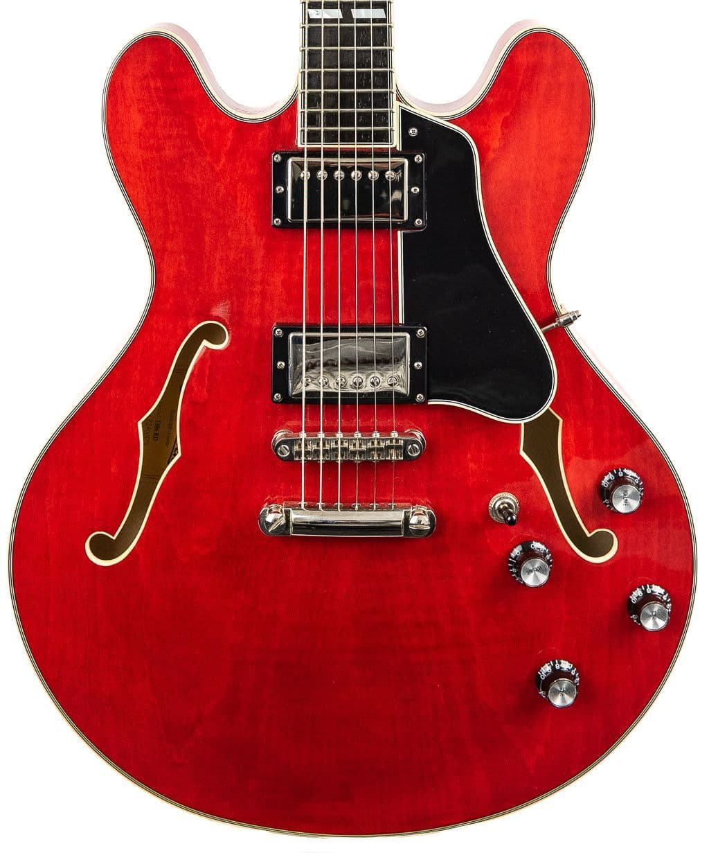 Eastman T486 Red Guitar with Case