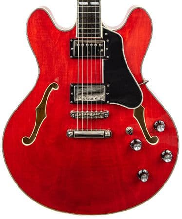 Eastman T486 Red Guitar with Case