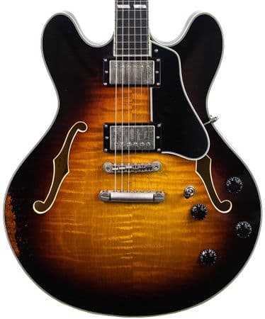 Eastman T59/v Antique Sunburst Guitar with Case