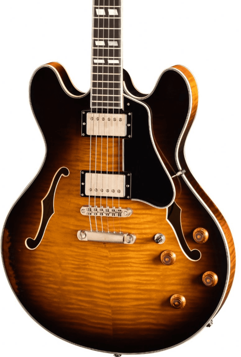 Eastman T59/v Antique Sunburst Guitar with Case