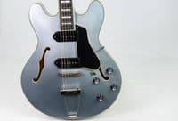 Eastman T64-T Iced Blue Metallic Guitar, with Gigbag