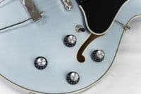 Eastman T64-T Iced Blue Metallic Guitar, with Gigbag