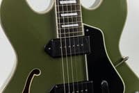 Eastman T64/TV Limited Edition Olive Drab with Bigsby and Case